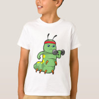 Caterpillar at Strength entraînement avec Dumbbell