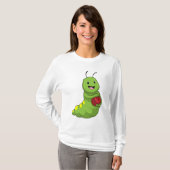 T-shirt Caterpillar au Bowling avec Bowling ball (Devant entier)
