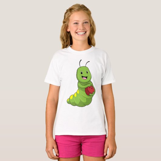 T-shirt Caterpillar au Bowling avec Bowling ball (Devant entier)