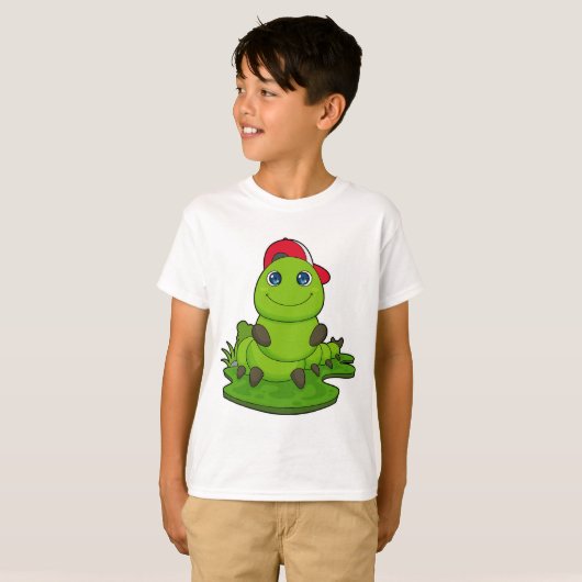 T-shirt Caterpillar avec Casquette (Devant entier)