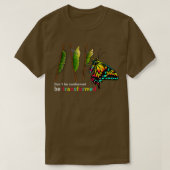 T-shirt Caterpillar Cococoon Design pour papillon (Design devant)