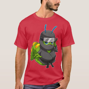 T-shirt Caterpillar Comme Ninja Avec Épée