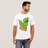 T-shirt Caterpillar comme Surfer avec Surfer (Devant entier)