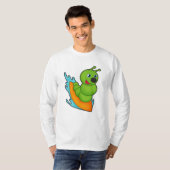T-shirt Caterpillar comme Surfer avec Surfer (Devant entier)
