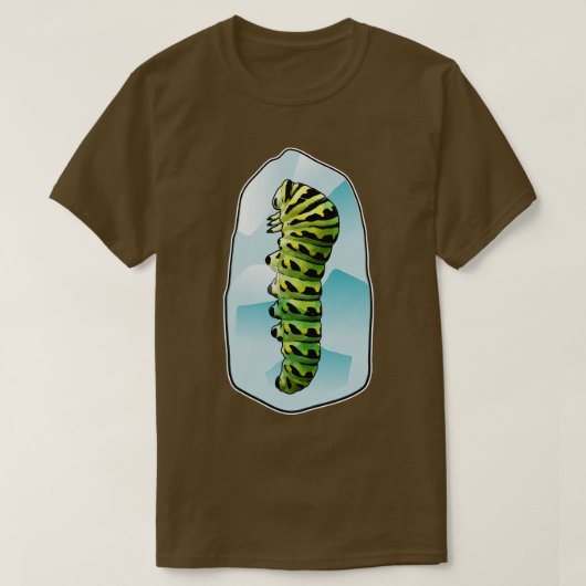 T-shirt Caterpillar Cubes de glace (Design devant)