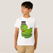 T-shirt Caterpillar en Gentleman avec Cylindre (Devant entier)