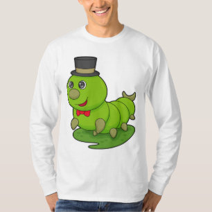 T-shirt Caterpillar en Gentleman avec Cylindre