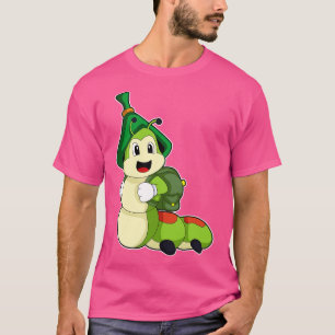 T-shirt Caterpillar en tant qu'étudiant avec sac à dos