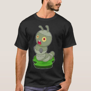 T-shirt Caterpillar Halloween Zombie