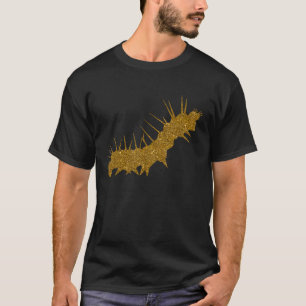 T-shirt Caterpillar Pour Femme Papillon papillon Moth