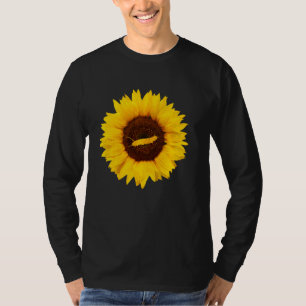 T-shirt Caterpillar Pour Femmes Hommes Papillon Tournesol