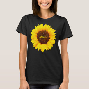 T-shirt Caterpillar Pour Femmes Hommes Papillon Tournesol 