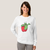 T-shirt Caterpillar with Apple (Devant entier)
