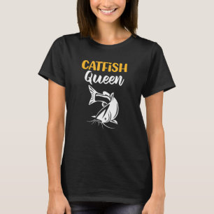 T-shirt Catfish Queen Fishing Catfish