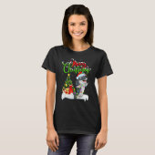 T-shirt Catfish Xmas Decorations Santa Catfish Christmas (Devant entier)