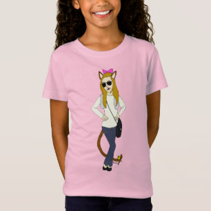 T-Shirt catgirl