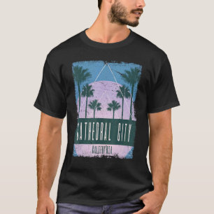 T-shirt Cathedral City California CA Vintage Vaporwave Ret
