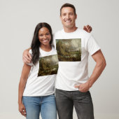 T-shirt Cathédrale de John Constable | Salisbury de Mead (Unisexe)
