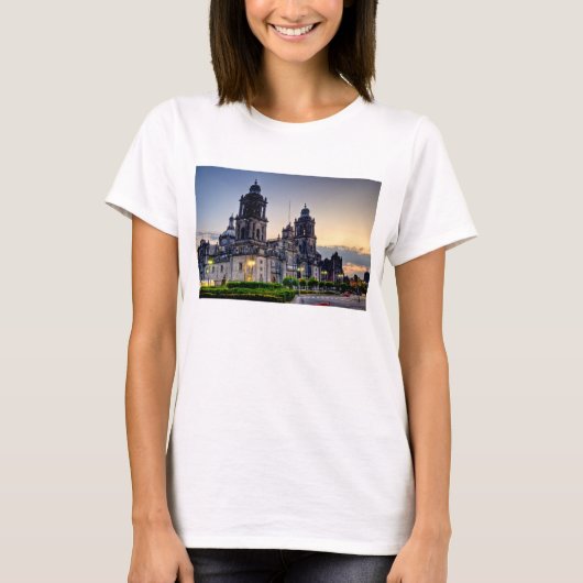 T-shirt Cathédrale de Mexico (Devant)