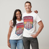 T-shirt cathédrale de Milan (Unisexe)