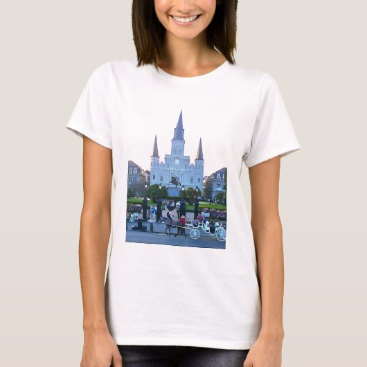 T-shirt Cathédrale de St Louis (Devant)