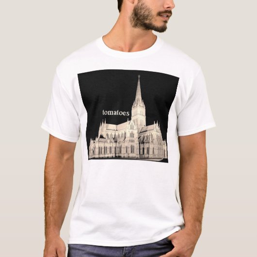 T-shirt cathédrale de tomates (Devant)