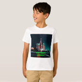 T-shirt Cathédrale Saint-Basile, Moscou, Russie (Devant entier)