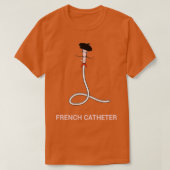T-shirt Cathètre français (Design devant)