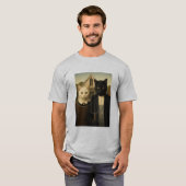 T-shirt Catholic américain (Devant entier)