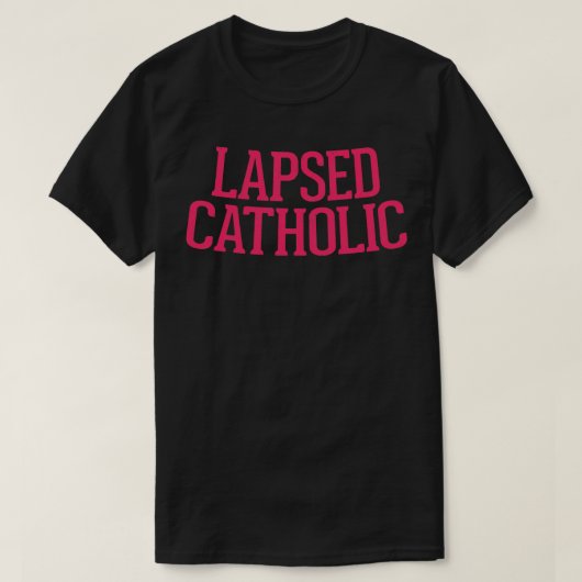 T-shirt Catholique (Design devant)