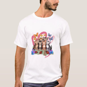 T-shirt Catholique - Amoureux des chats catholique Tee