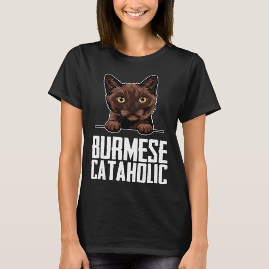 T-shirt catholique birman (Devant)