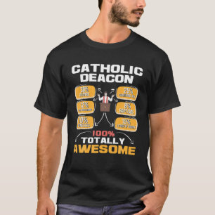 T-shirt Catholique diacre - Église chrétienne Christian Mi