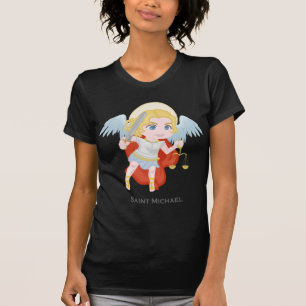 T-shirt Catholique mignon de St Michael Arkhangel