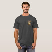 T-shirt catholique Notre-Dame de Guadalupe et les  (Devant entier)