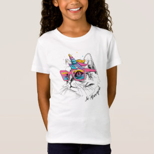 T-Shirt Caticorn   ainsi Meowgical