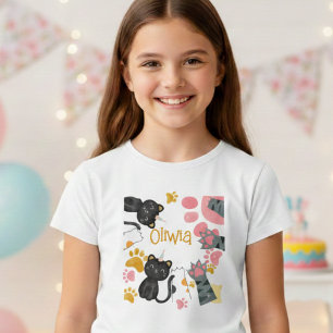 T-shirt caticorn magique