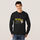 T-shirt Cation Cute Science Cat Ion Science Eacher Pawsiti (Devant entier)