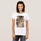 T-shirt catitude (Devant entier)