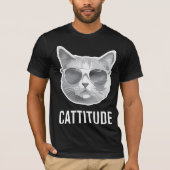 T-shirt catitude (Devant)