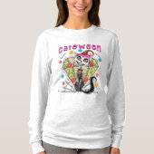 T-shirt Catoween Halloween (Devant)