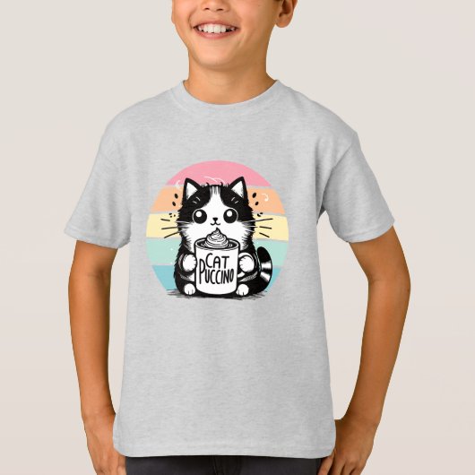 T-shirt Catpuccino 3 (Devant)
