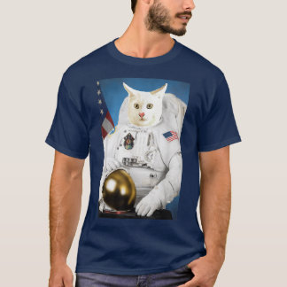 T-shirt Catronaut Cat Astronaut Deep In Space