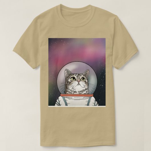 T-shirt Catronaute (Design devant)