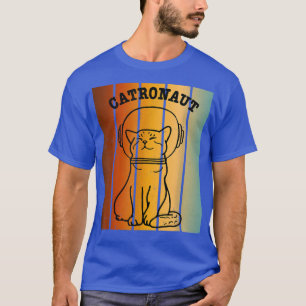 T-shirt Catronaute Chat Chat Astronaut Espace Espace Homme