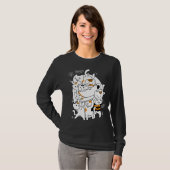 T-shirt Cats and Coffee (Devant entier)