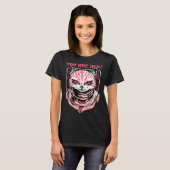 T-shirt Cats Are Evil  Demon Kitty  You Are Next (Devant entier)