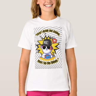 T-shirt cats café