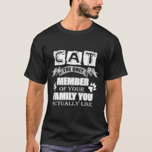T-shirt cats de chat ludique