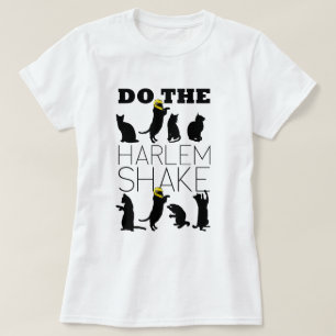 T-shirt Cats doing the Harlem Shake